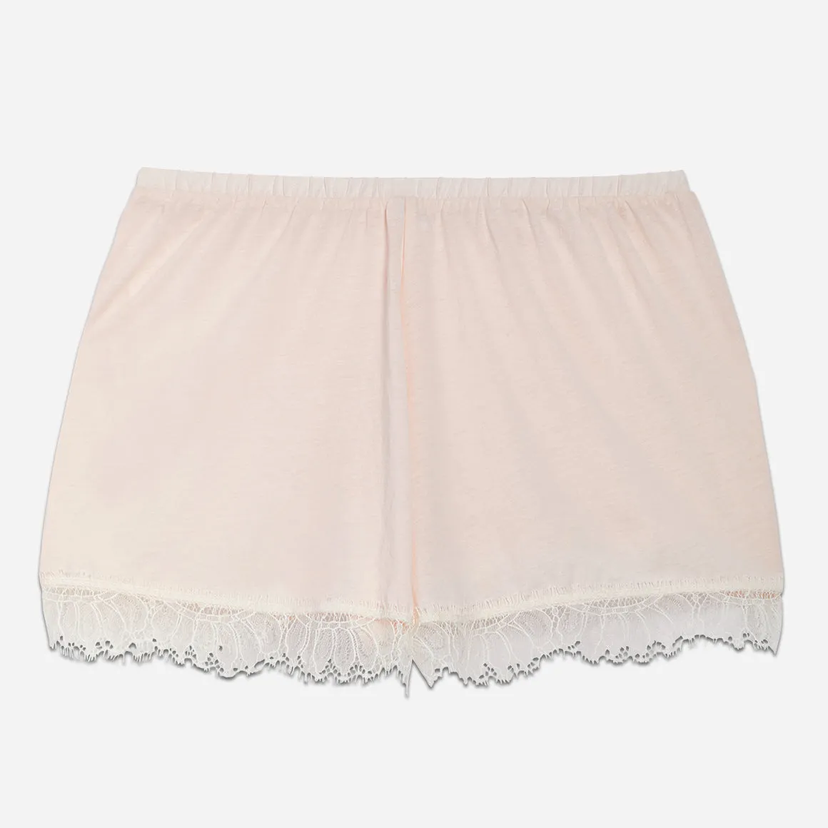 Organic Pima Cotton Lace Short