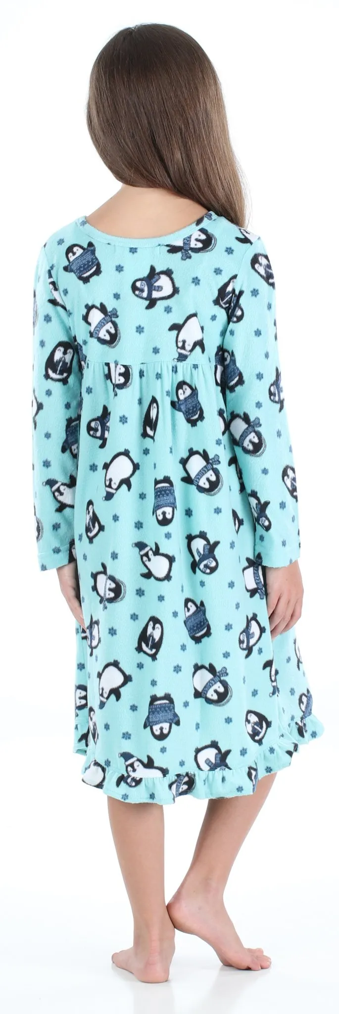 Our Family Pjs Christmas Family Matching Fleece Penguins Pajama Sets