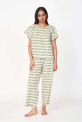 Pajama Pant Set in Jawbreaker