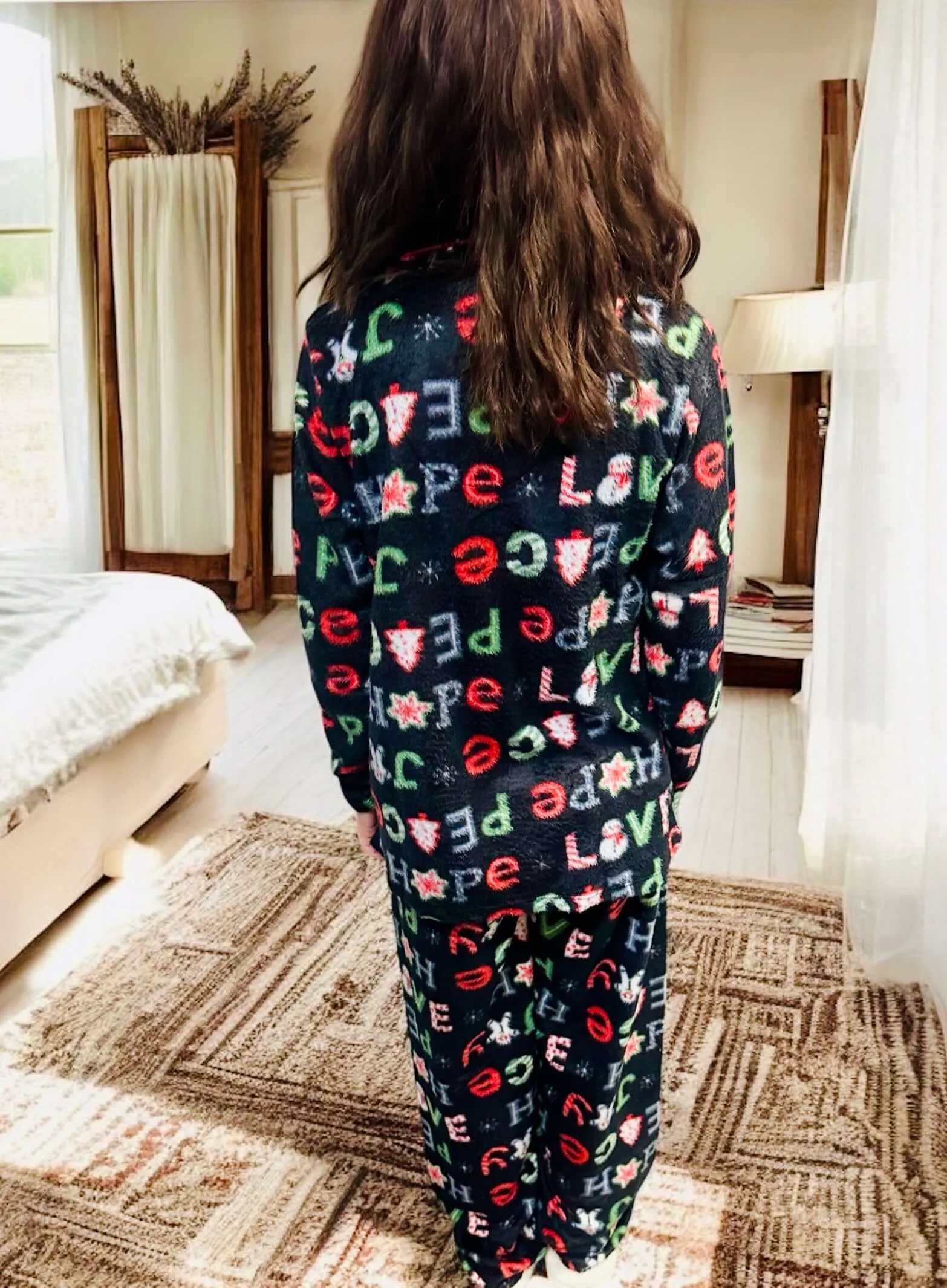 PEACE LOVE HOPE PJS - By Love To Sleep