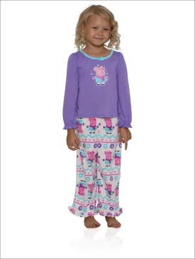 Peppa Pig Toddler Girls' 2-Piece Pajama Set