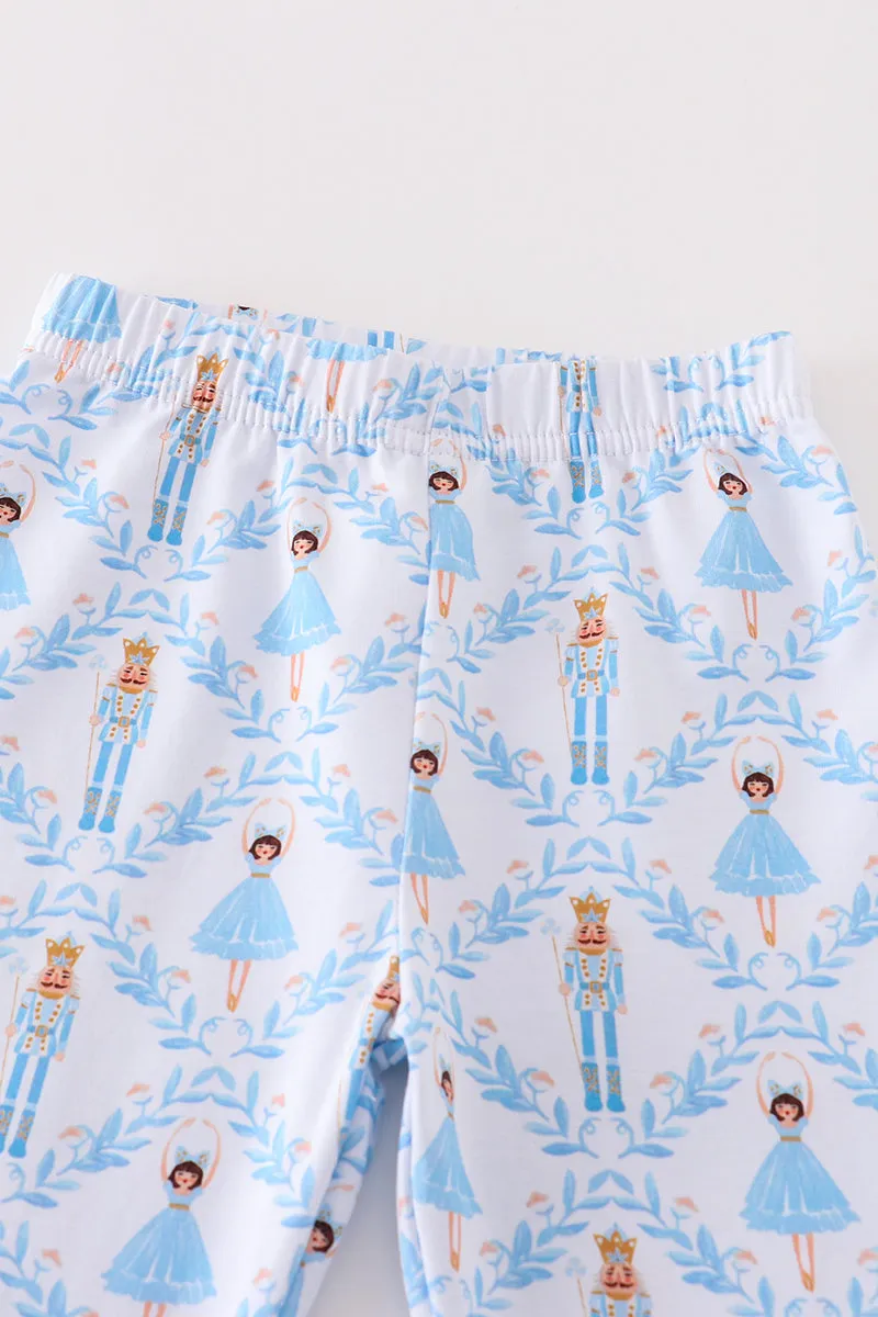 Premium Blue nutcracker boy pajama set