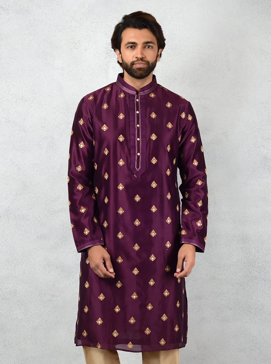 Purple Kurta Set | TULA