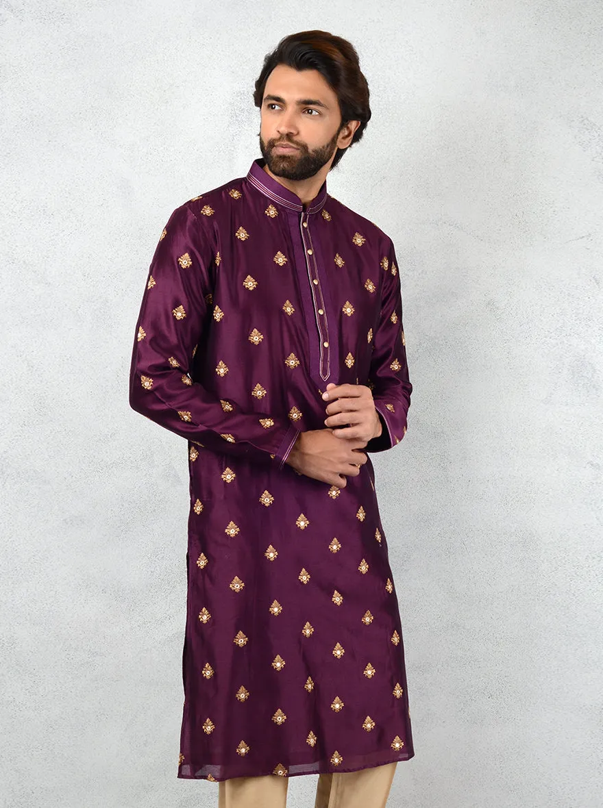 Purple Kurta Set | TULA