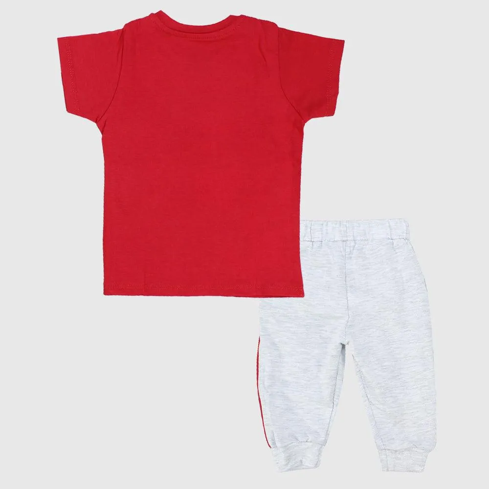 "Little Cool Dude" Short-Sleeved Pajama