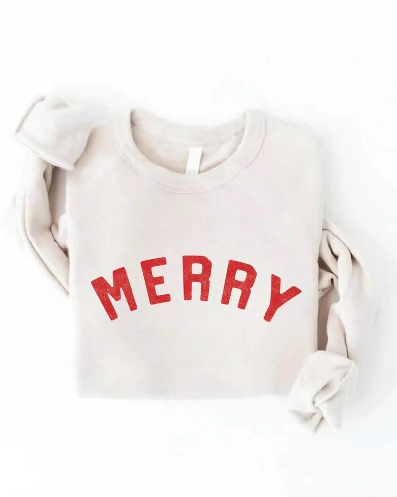 "Merry" Human Sweatshirt