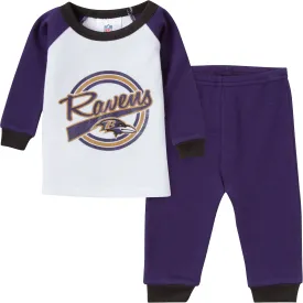 Ravens 2 Pc Thermal PJs