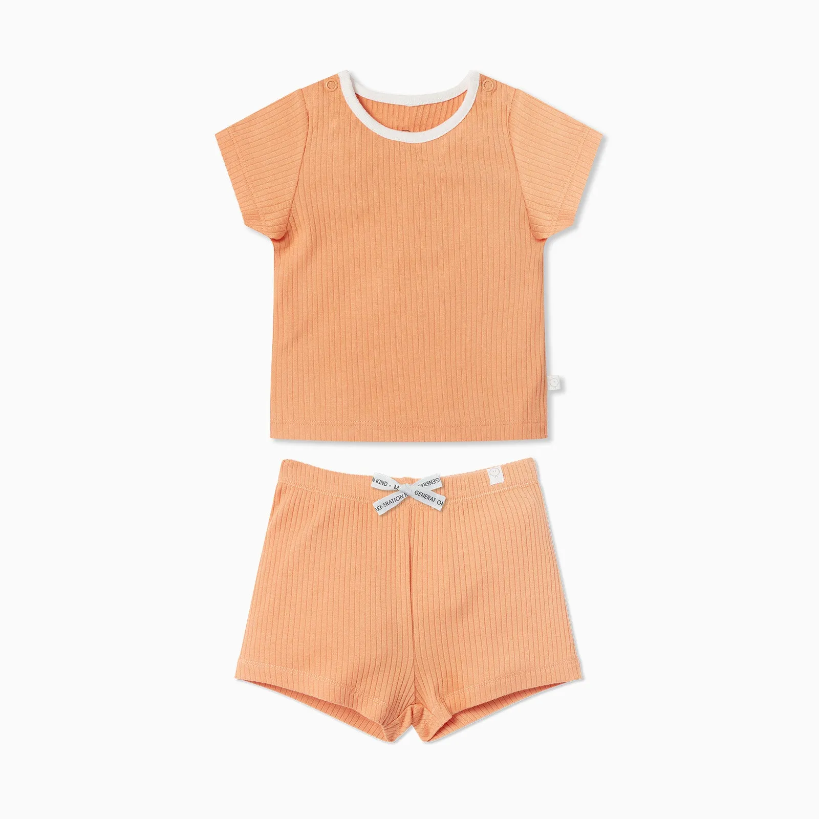 Ribbed Summer Pajama Set