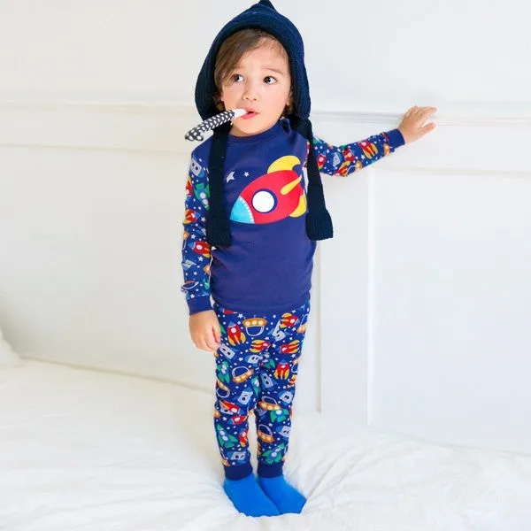 Rocket Long Sleeve Pajamas