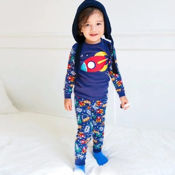 Rocket Long Sleeve Pajamas