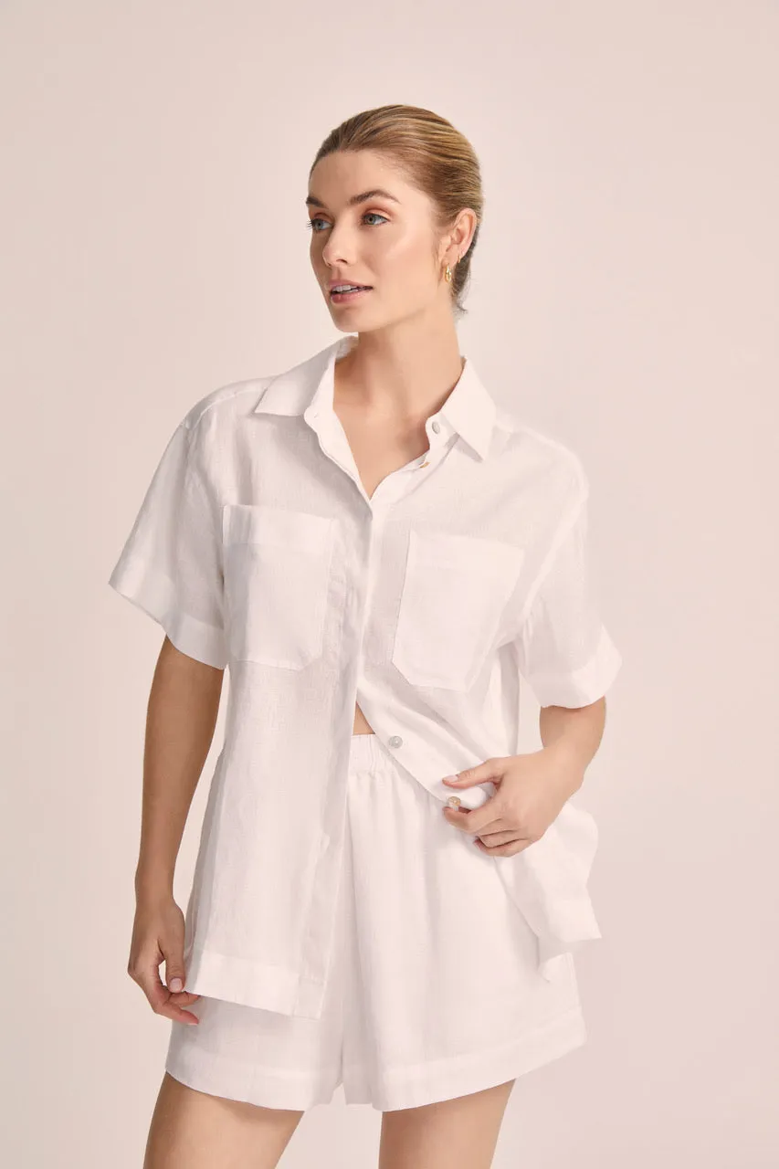 Safari Pyjama Set - White