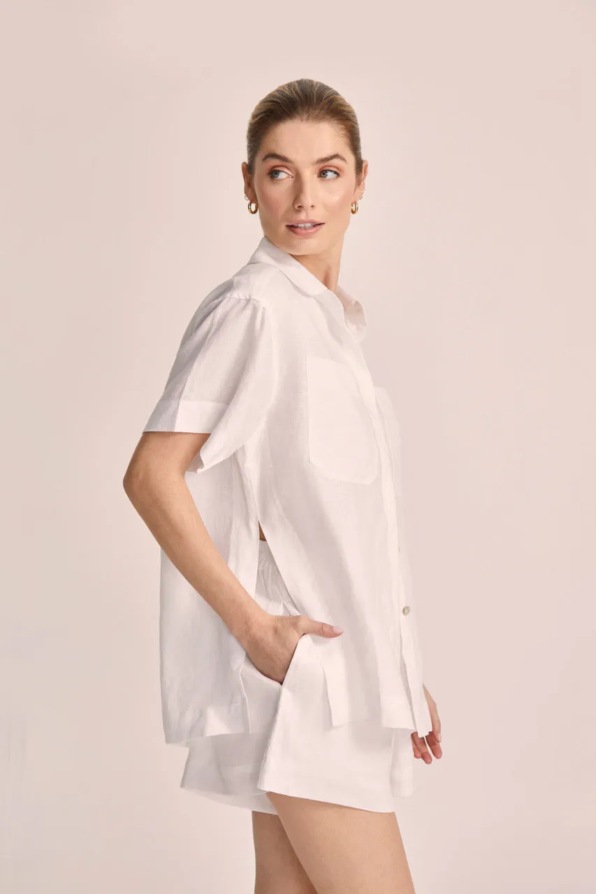 Safari Pyjama Set - White