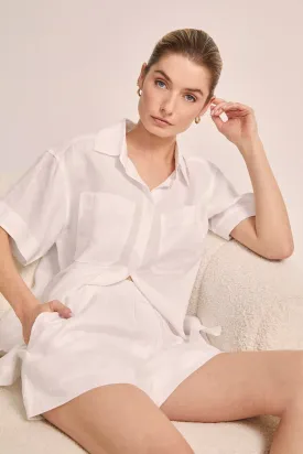 Safari Pyjama Set - White