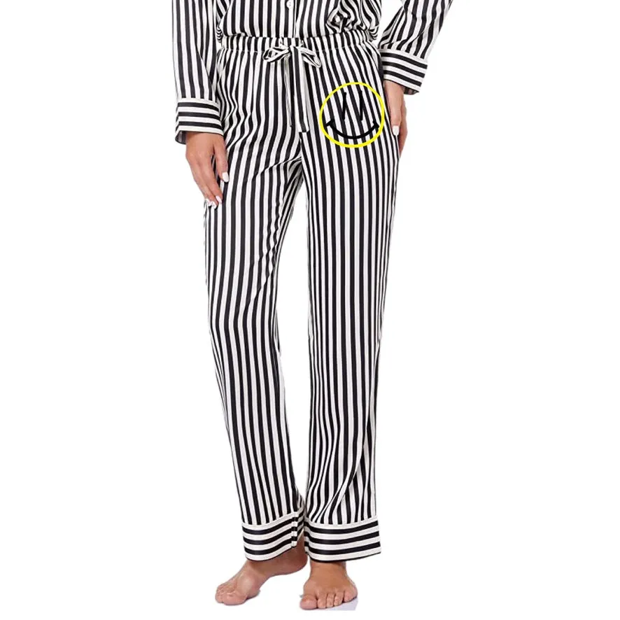 Smiley Face Pajama Set L/S