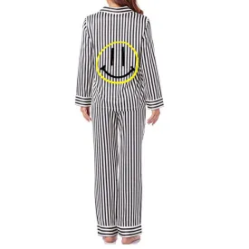 Smiley Face Pajama Set L/S