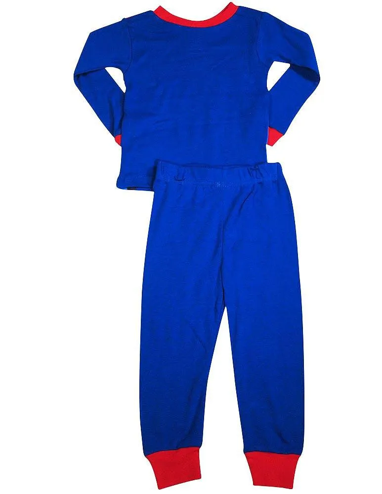 Spiderman Toddler Boys Long Sleeve Cotton Sleepwear Pajama Set, 36256