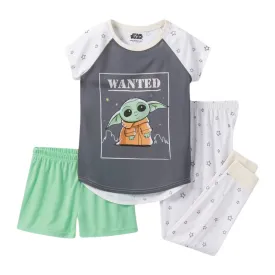 STAR WARS - Kids - Yoda 3pc Pajama Set