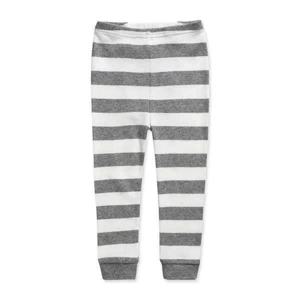 Stripe Magic Grey Long Sleeve Pajama