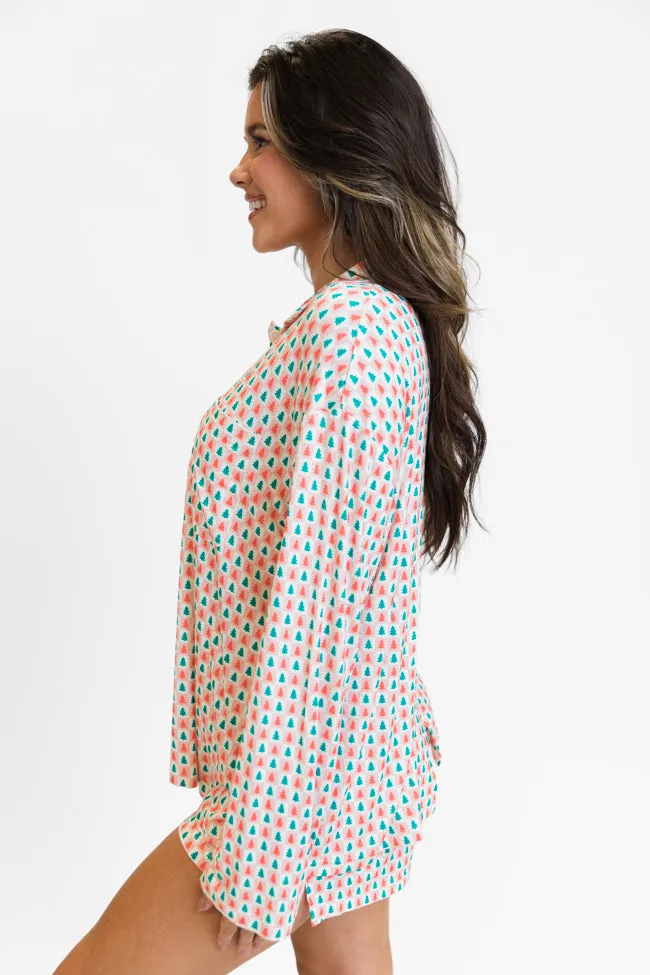 Sweet Dreams In Rockin' Around Bamboo Pajama Set FINAL SALE