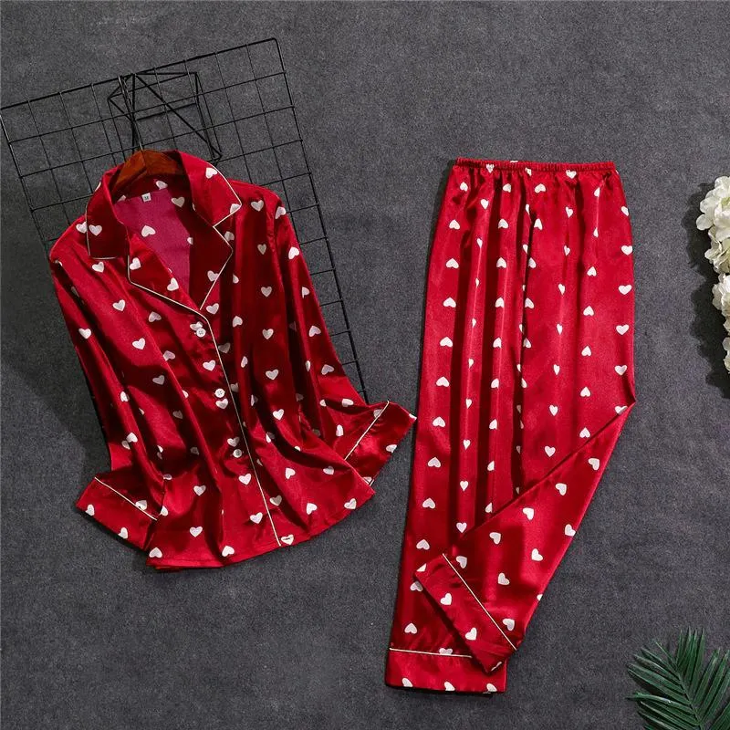 Two-Piece Cozy Soft Long Sleeve Pajamas Set