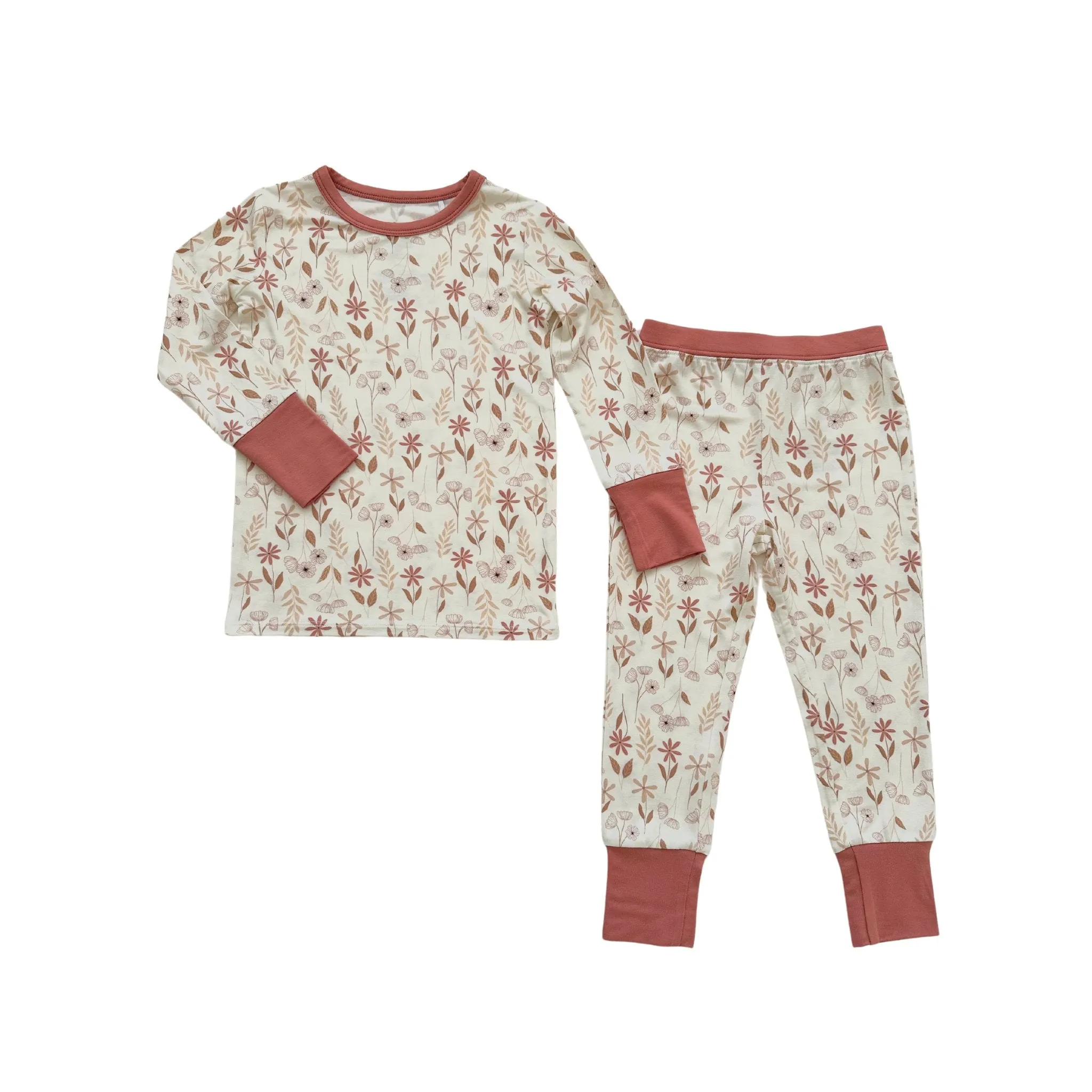 Two-Piece Pajama Set - Wildflower