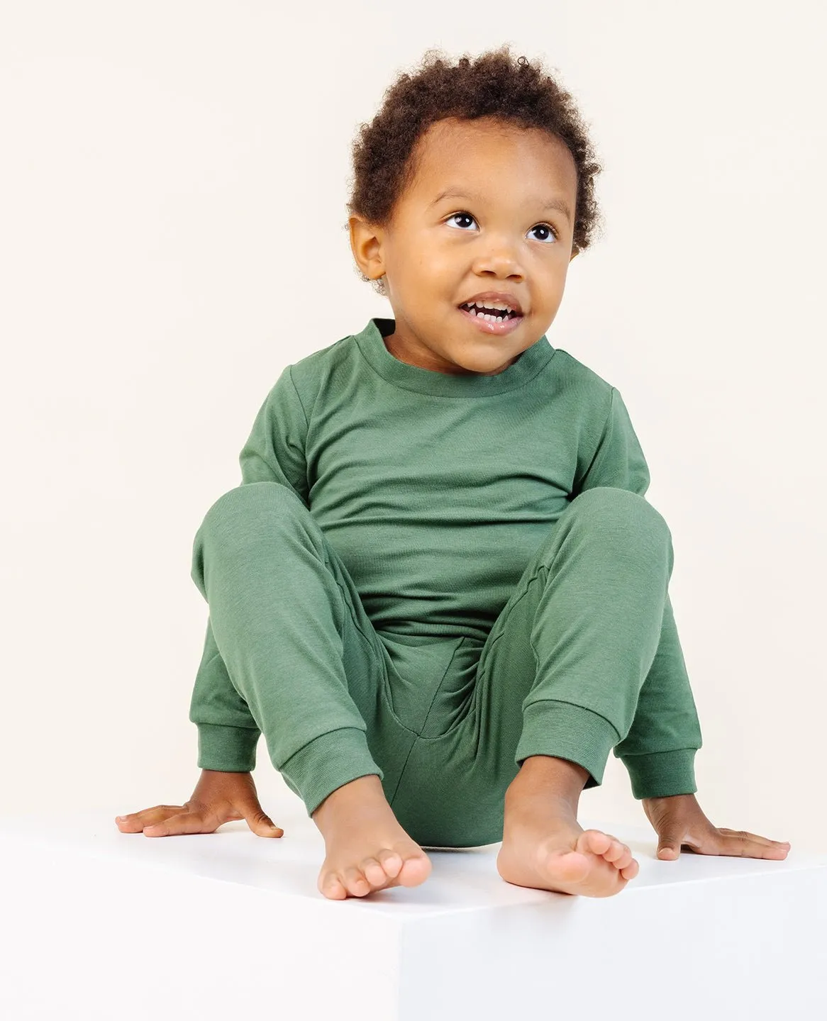 Ultimate Pajama Set in Moss