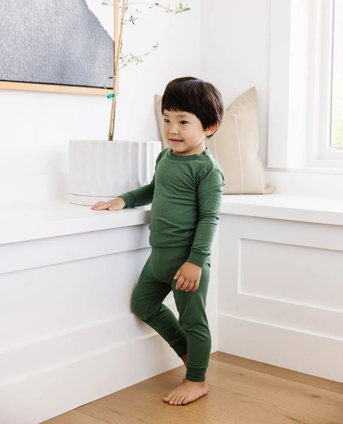 Ultimate Pajama Set in Moss