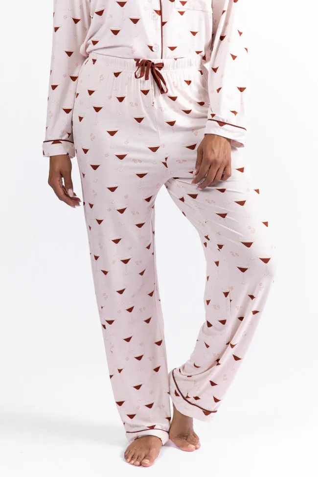 Under The Stars Espresso Martini Bamboo Pajama Pants