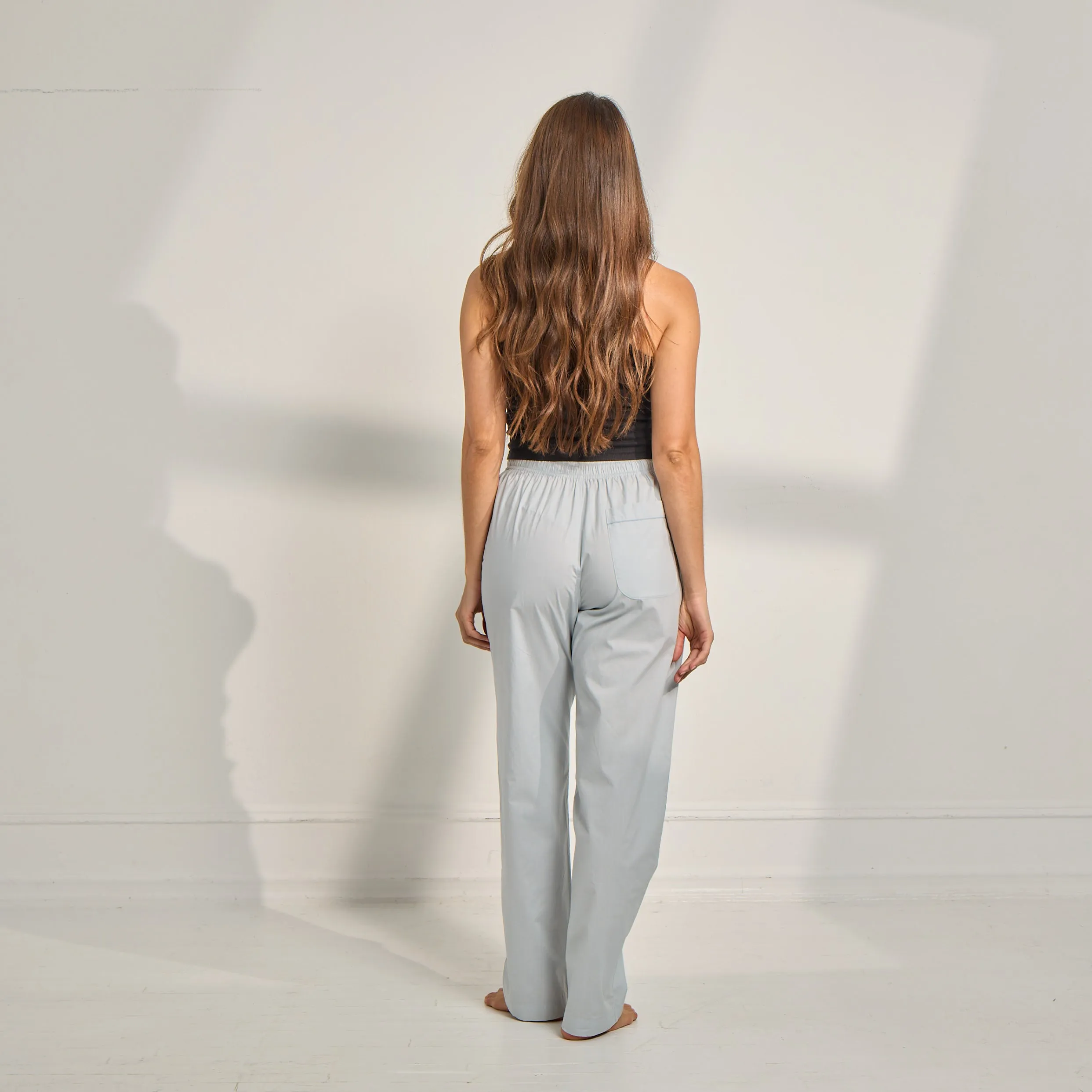 Unisex Organic Cotton Poplin Boyfriend Pant