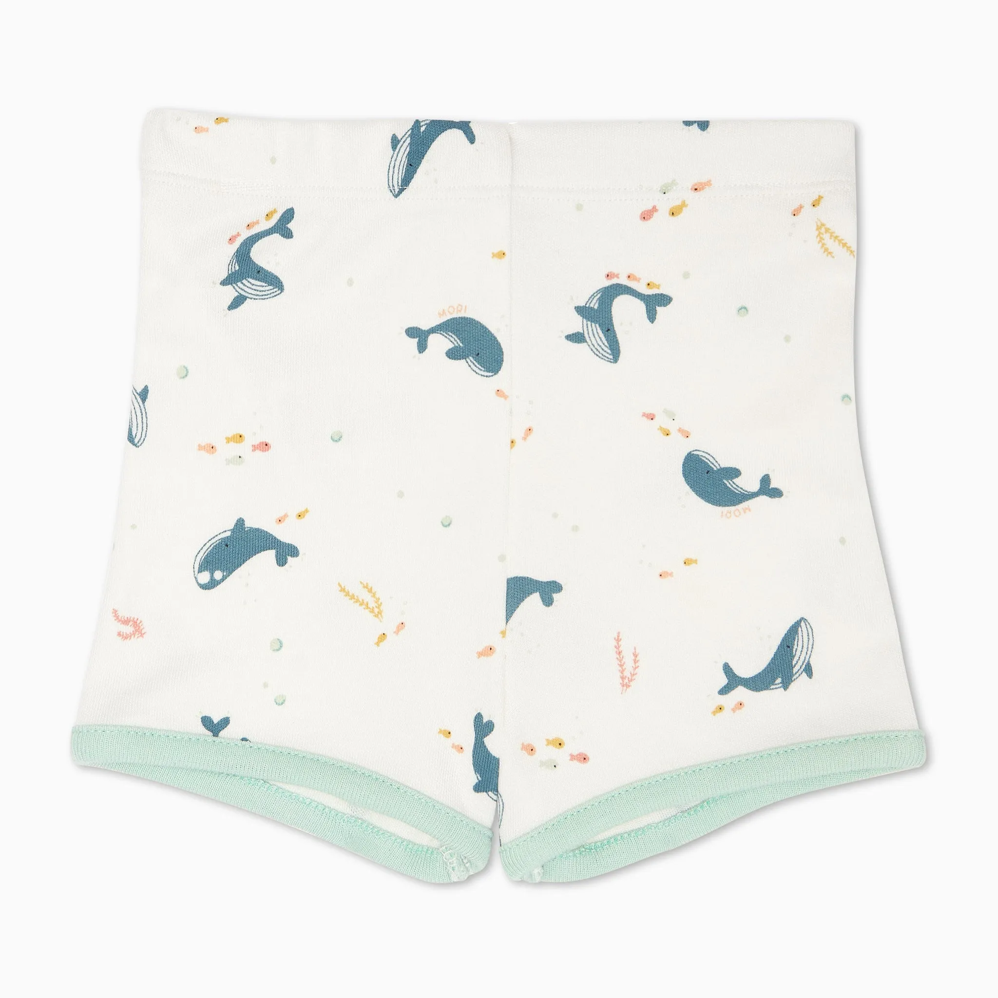 Whale Print Summer Pajama Set