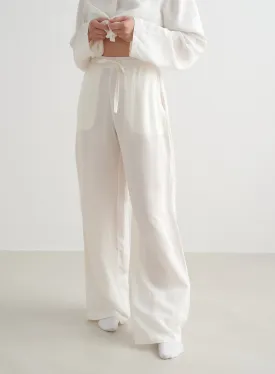 White Pyjama Pants