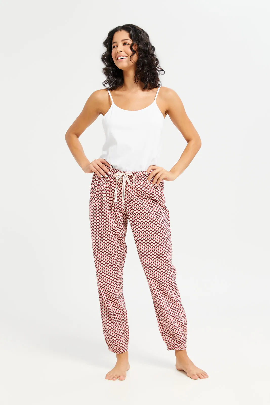 Women Assorted Woven Pyjama Bottom