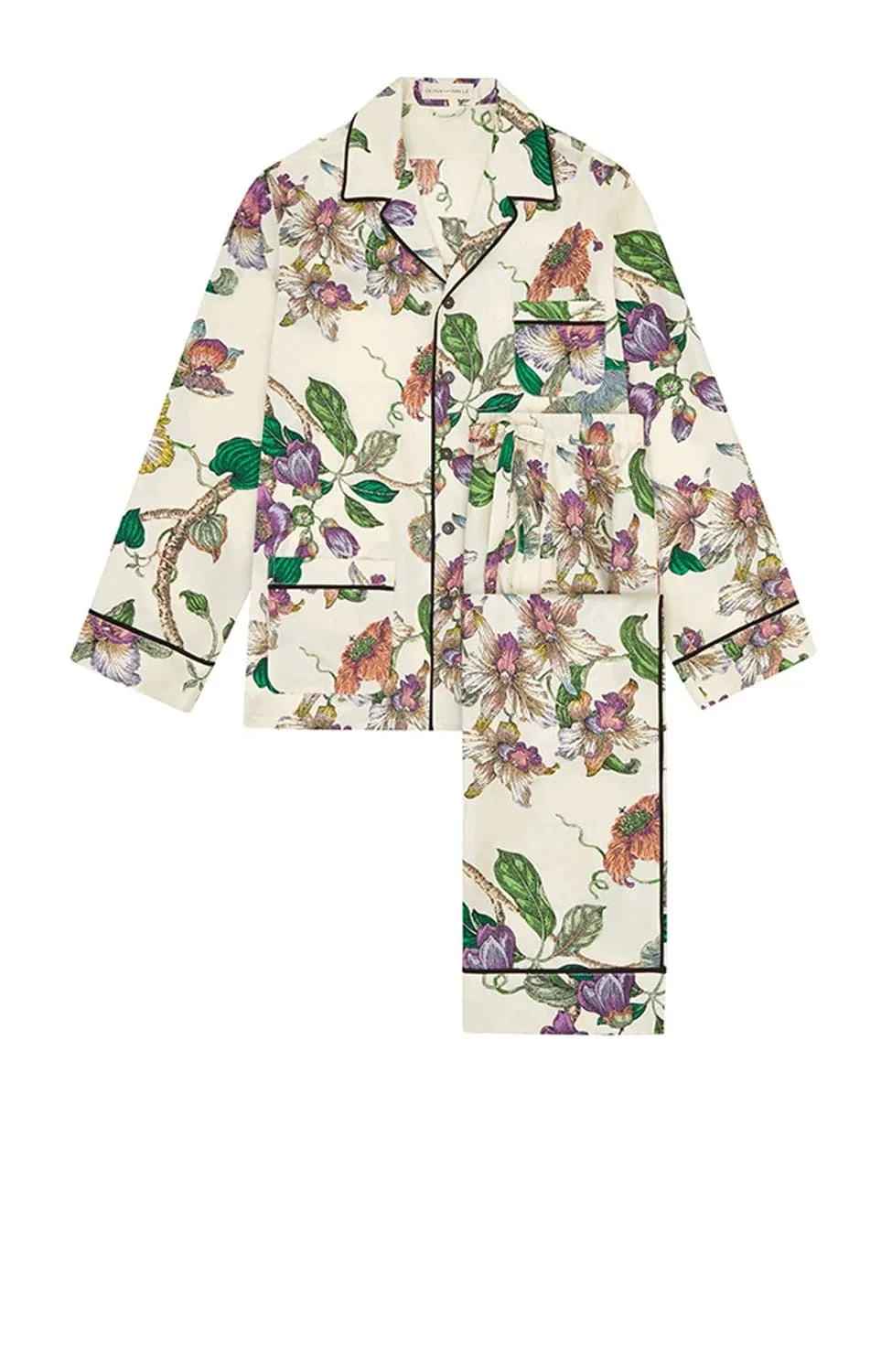 Yves Aura Silk Pajama Set