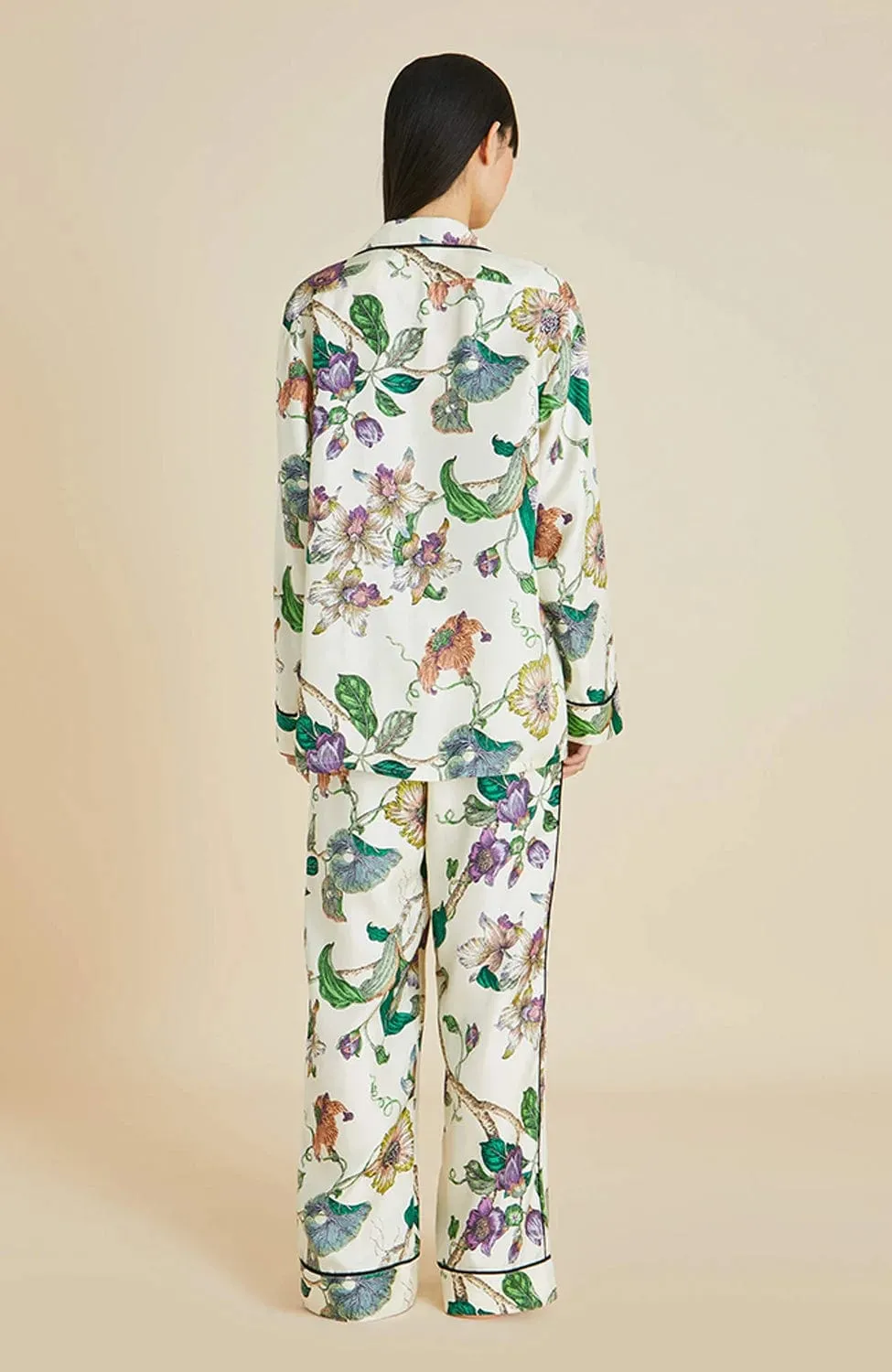 Yves Aura Silk Pajama Set